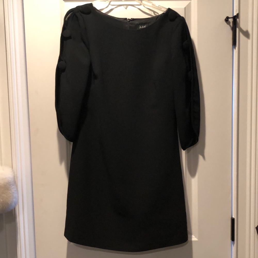 ABS Black Sheath Dress Size 6